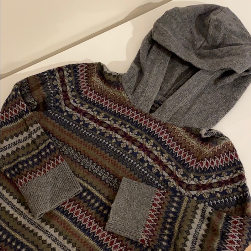 Gap ‘Black Moss’ Hooded Sweater (no tag)